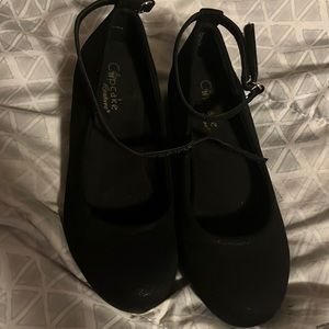 Black girls platform shoes